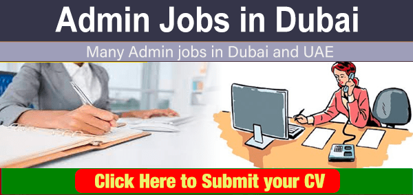 Admin Jobs in Dubai February 2022 
