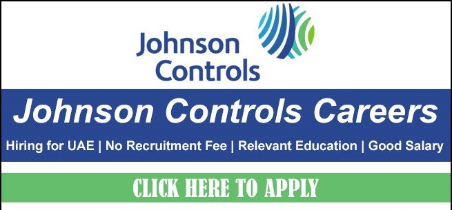 Johnson Controls Jobs and Careers Updated Job Vacancies