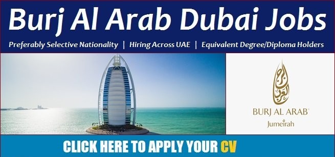 Burj Al Arab Careers Hotel Job Vacancies in Dubai