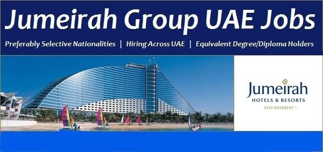 Jumeirah Group Careers in Dubai UAE Latest Hotel Job Openings