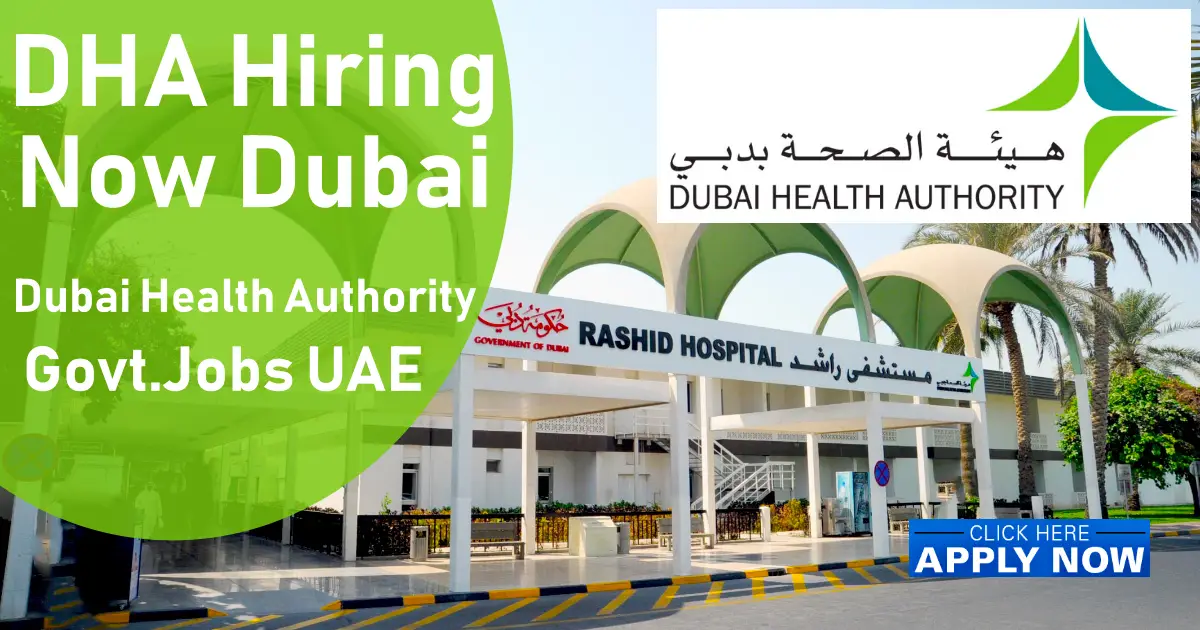Dubai Health Authority Careers 2022