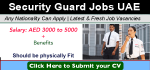 Security Guard/CCTV Operator/Watchman