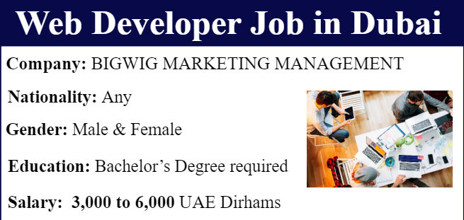 Walk Interview in Dubai for Web Developer Job e1696399662990