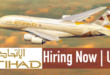 Etihad Airways Careers 2024: Abu Dhabi (Multiple Vacancies)