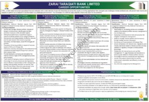 Zarai Taraqiati Bank Ltd ZTBL Jobs 31 August 2025 Express Tribune 1536x1057 1