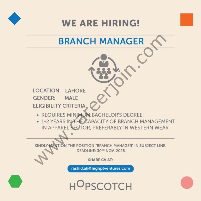 Hopscotch Jobs Branch Manager 4 HIghpoint 768x768 1