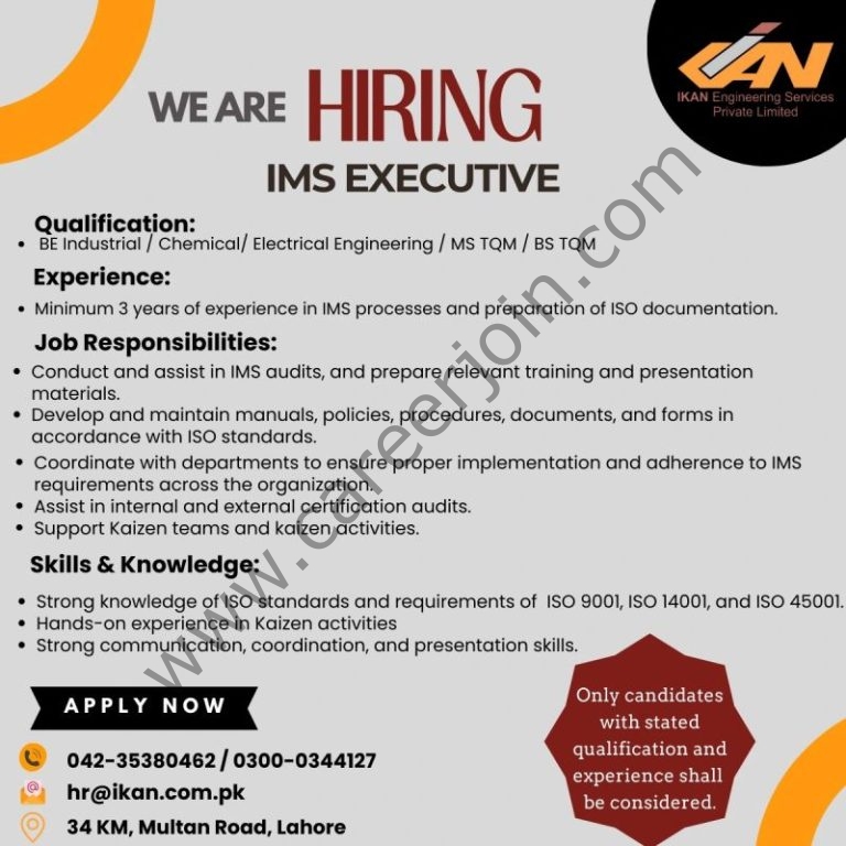 IKAN Engineering Services Private Limited Jobs IMS Executive 4 IKAN Engineering 768x768 1
