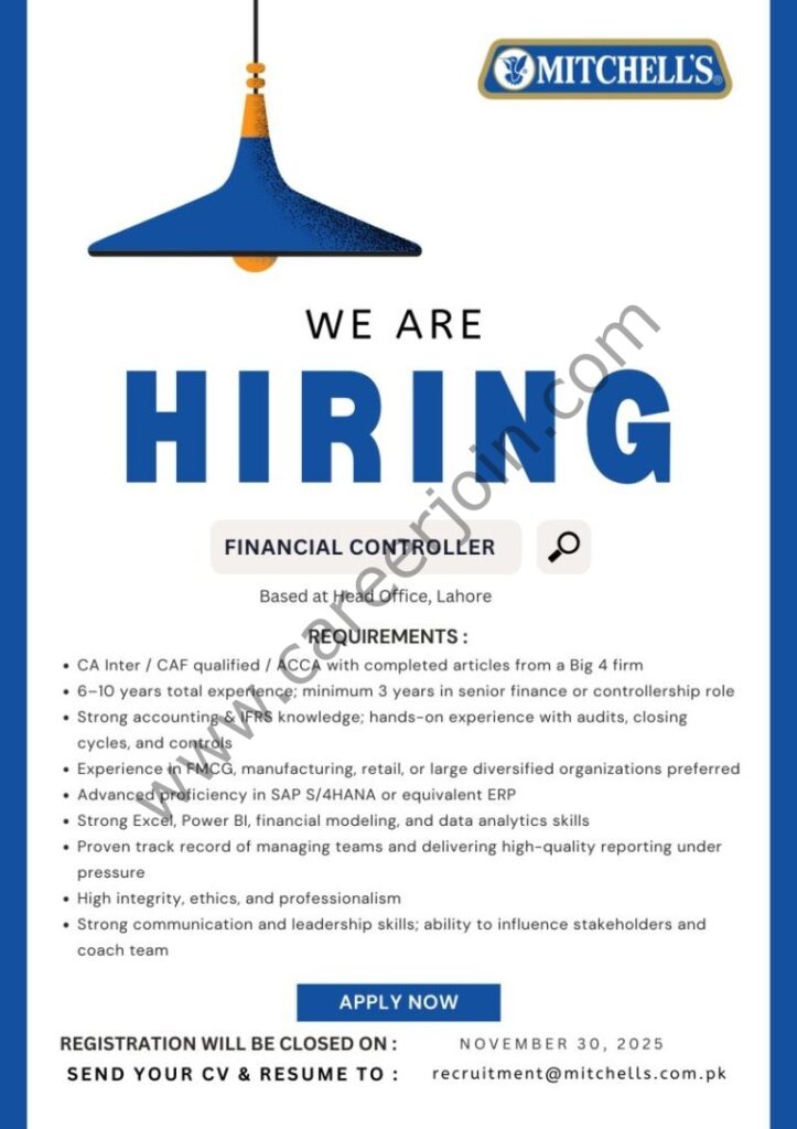 Mitchell’s Fruit Farms Limited MFFL Jobs Finance Controller 4 MItchells Fruit Farms Limited 768x1087 2