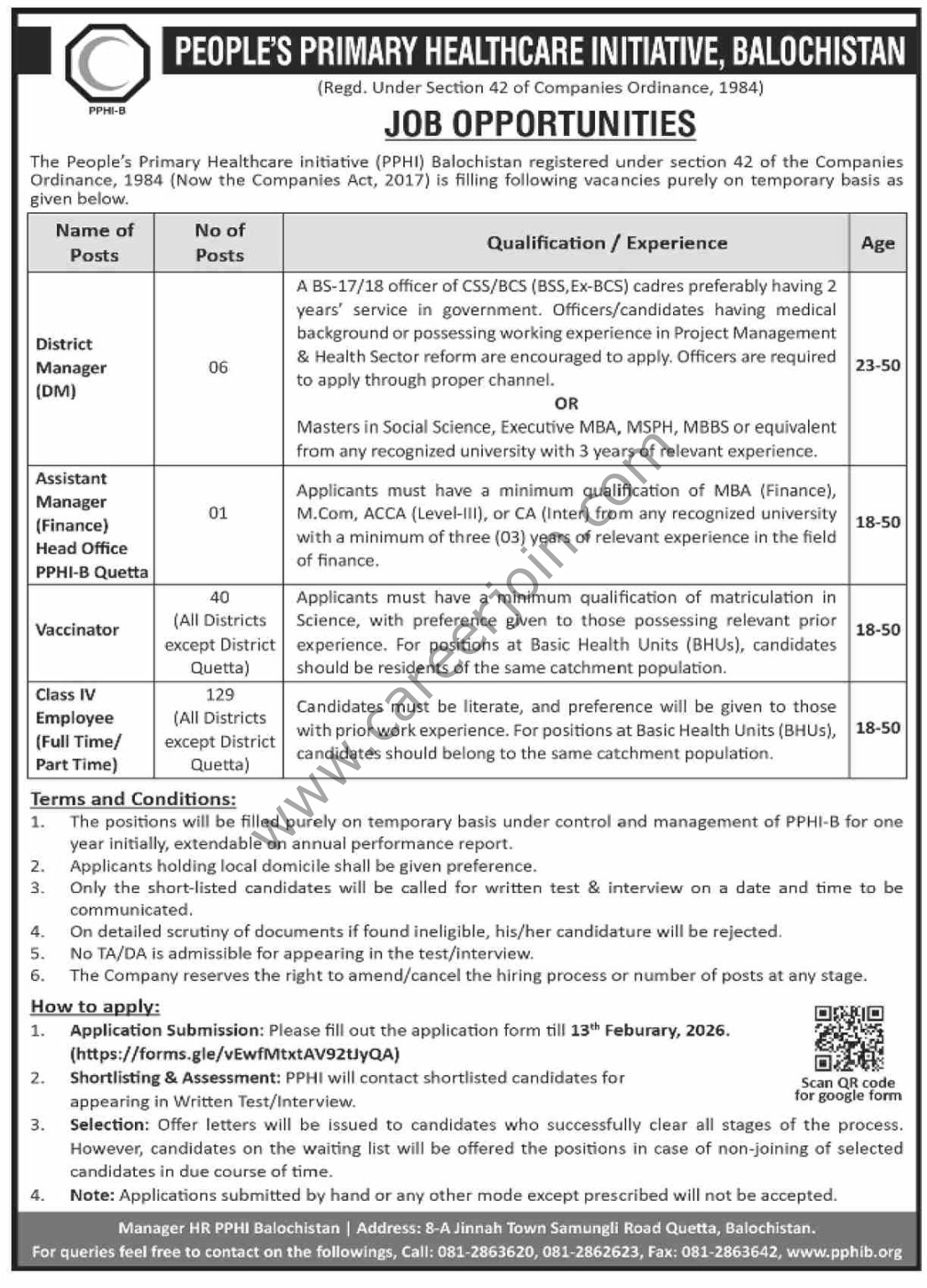PPHI Balochistan Jobs 09 January 2026 Dawn 1106x1536 1