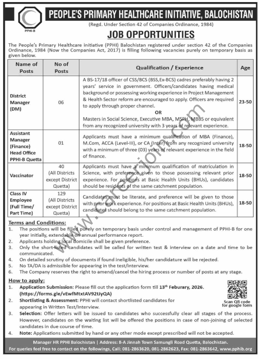 PPHI Balochistan Jobs 09 January 2026 Dawn 864x1200 1