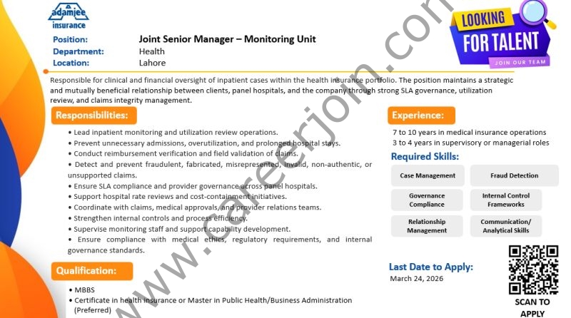 Adamjee Insurance Company Jobs March 2026 5 Adamjee 1 1