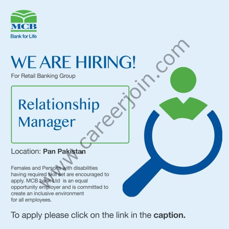MCB Bank Limited Jobs Relationship Manager 4 MCB Bank Limited 2 768x768 1
