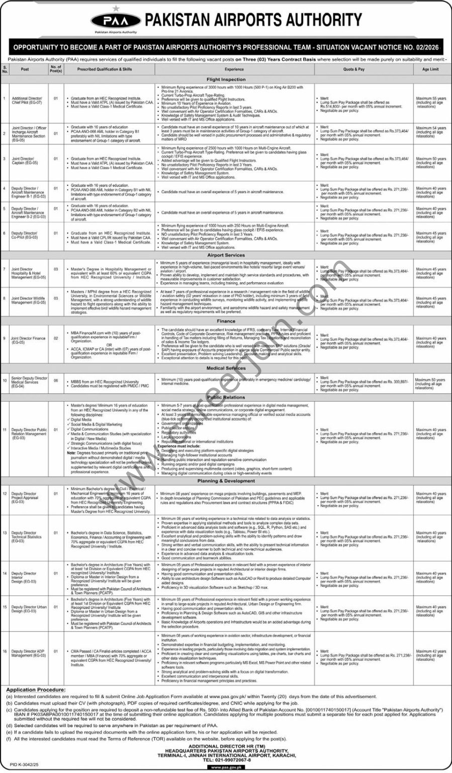 Pakistan Airports Authority PAA Jobs March 2026 4 Pakistan Airports Authority PAA Jobs 19 March 2026 Express 899x1536 2