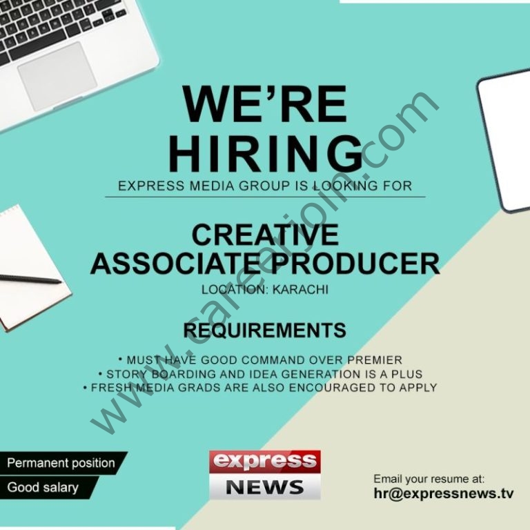 Express Media Group Jobs Creative Associate Producer 4 Televison Network 768x768 1