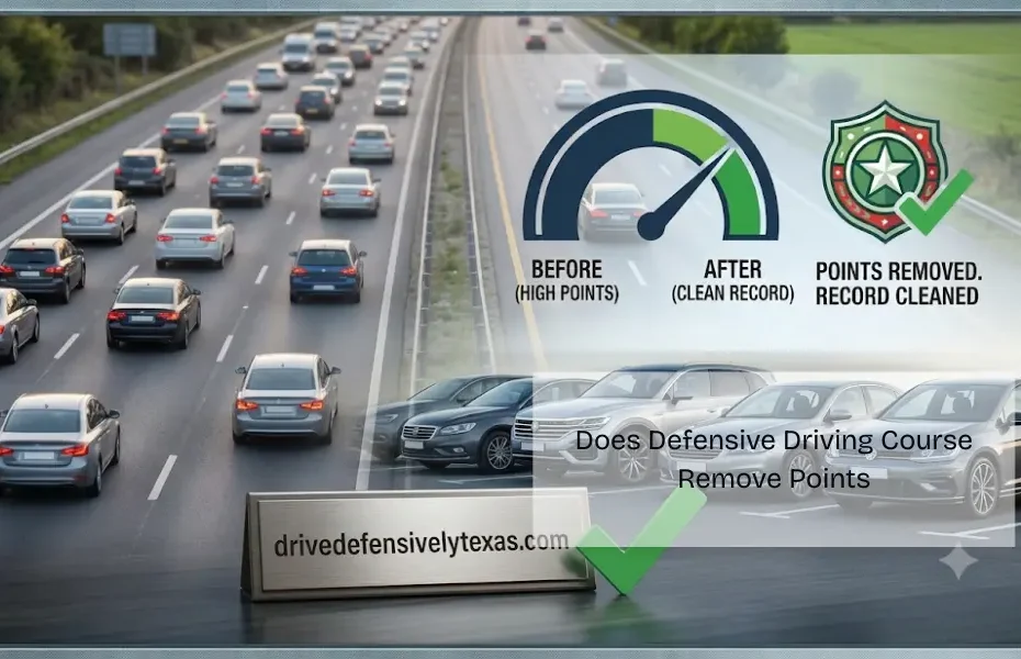Does Defensive Driving Course Remove Points