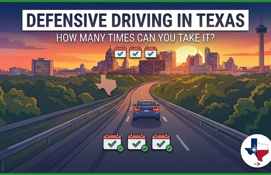 How Many Times Can You Take Defensive Driving in Texas
