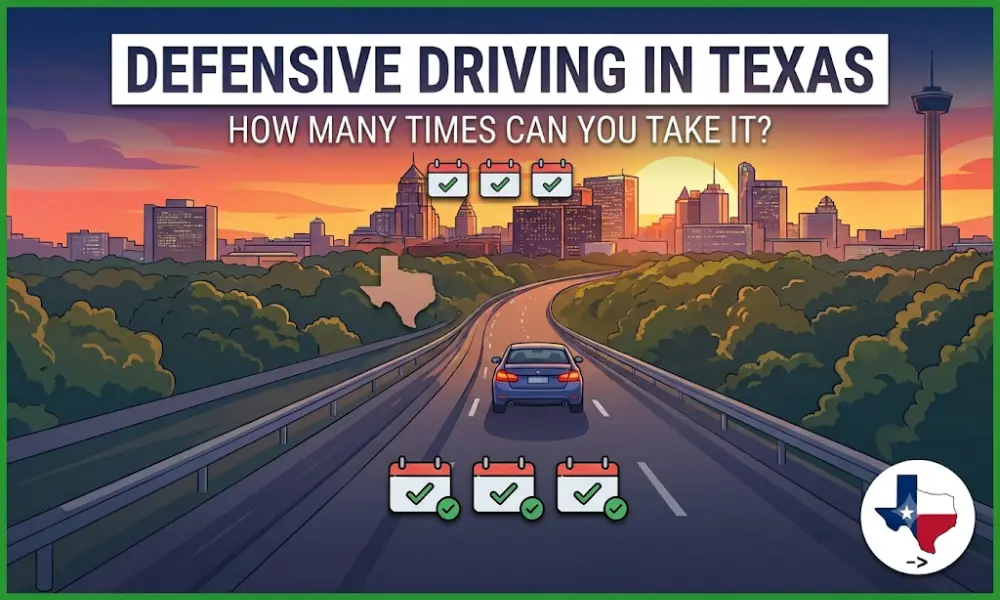 How Many Times Can You Take Defensive Driving in Texas