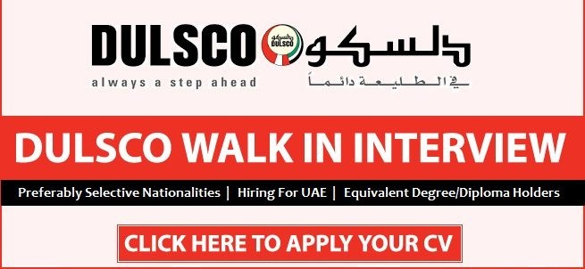 DULSCO Jobs Latest Walk in Interviews in Dulsco HR Solutions 655x330 1