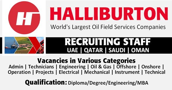 Halliburton Careers 2022