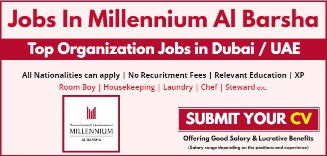 Millennium Al Barsha Dubai Careers