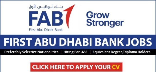 FAB Bank Careers First Abu Dhabi Bank