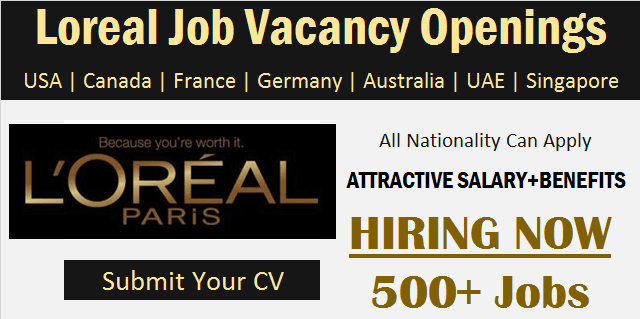 Loreal Careers Recruitment Latest job Vacancies and Hiring Staff