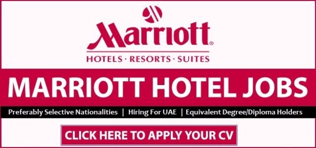 Marriott Careers Hotel Jobs For UAE Latest Openings 1 1