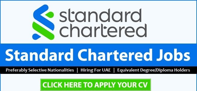 Standard Chartered Careers 2022 in Dubai UAE Banking Staff