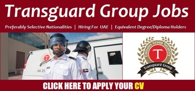 Transguard Group Careers Announced New Jobs Recruitment
