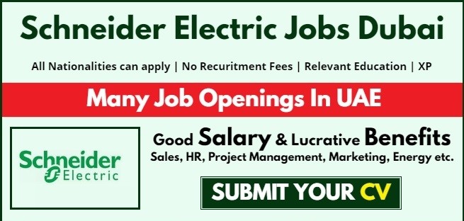 Schneider Electric Careers In Dubai Announced Job Vacancies