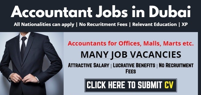 Accountant Jobs in Dubai and Across UAE Today Updates July 2022