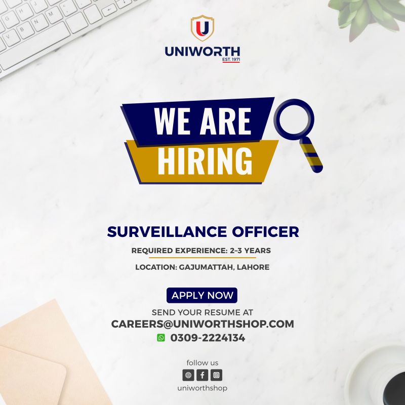 Uniworth Pakistan Jobs September 2025 5 UNiworth 2