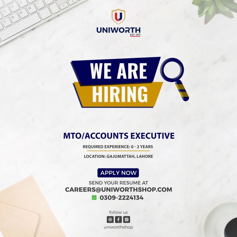 Uniworth Pakistan Jobs September 2025 4 Uniworth 1