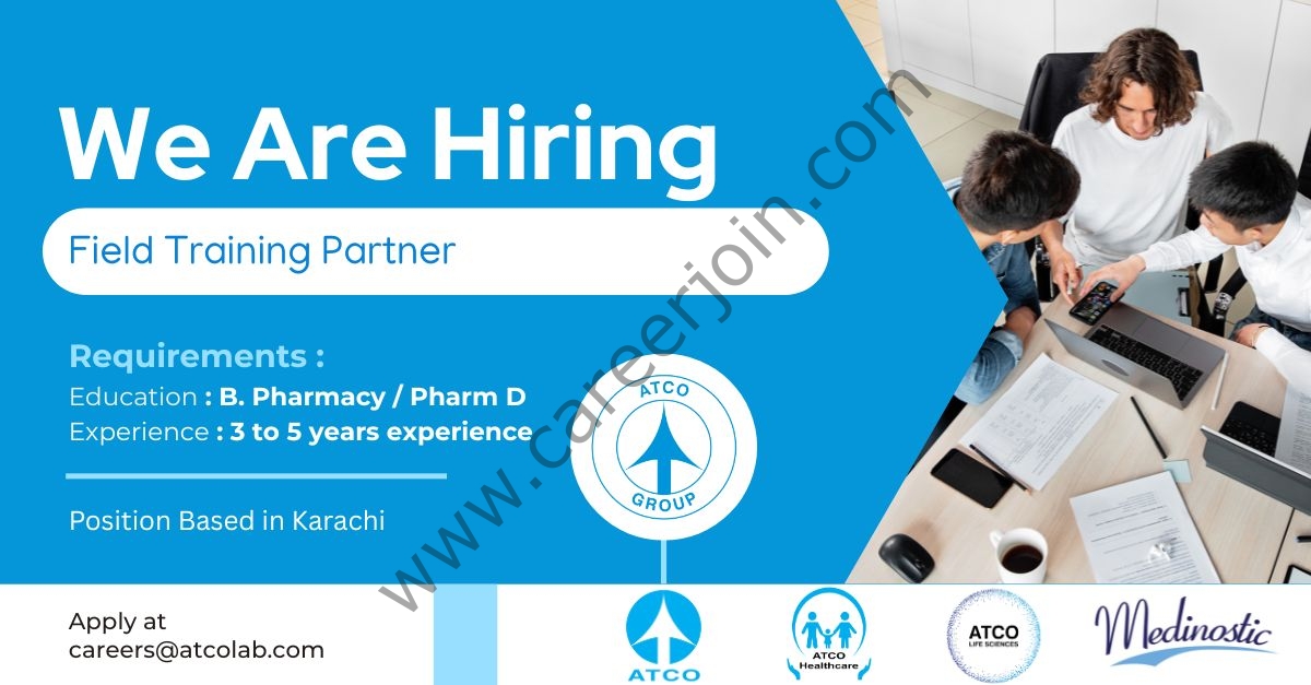 ATCO Laboratories Jobs Field Training Partner 4 ATCO Labs 1
