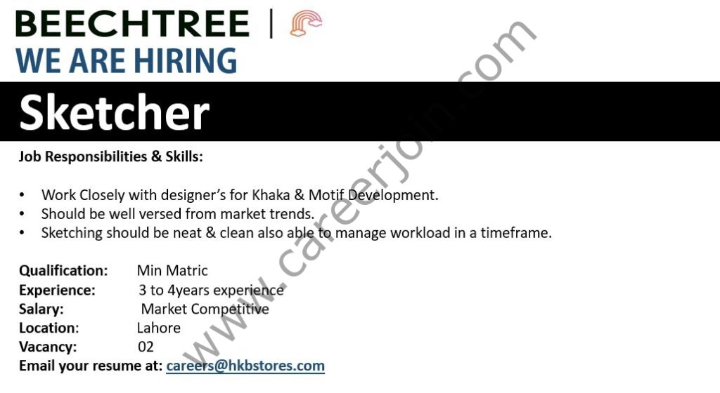 Beechtree Jobs Sketcher 4 Beechtree 2