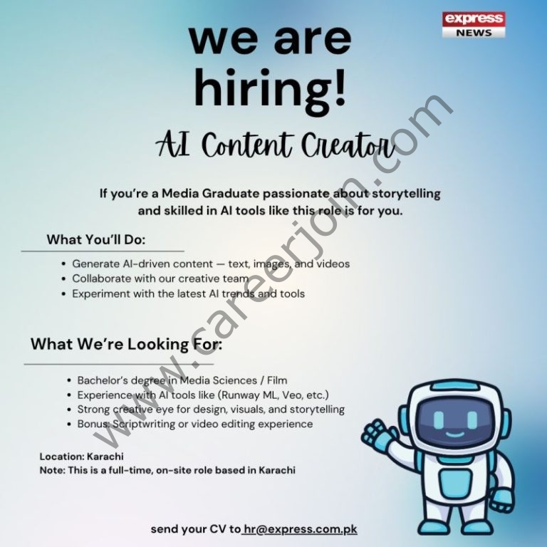 Express News Jobs AI Content Creator 4 Express News 768x768 1