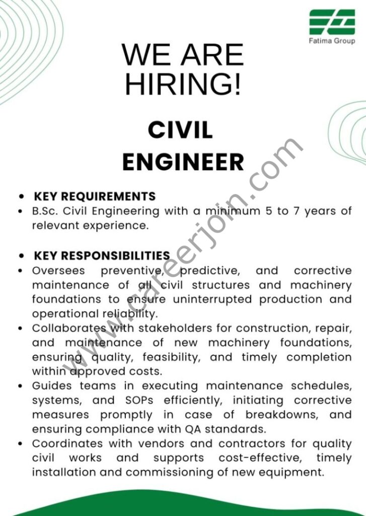 Fatima Group Jobs Civil Engineer 4 Fatima Group 768x1082 1