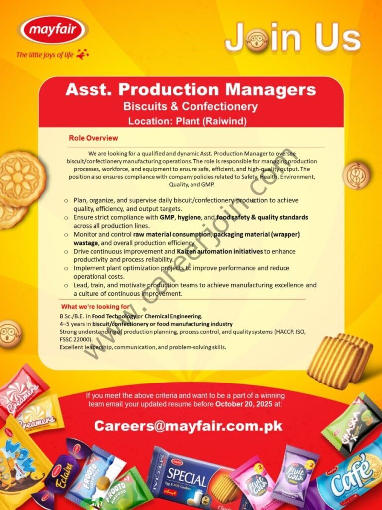 Mayfair Pakistan Jobs Assistant Production Managers 4 MAyfair 900x1200 2