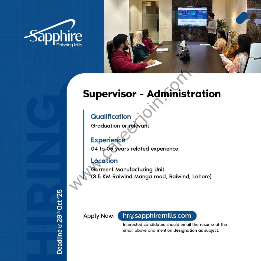 Sapphire Finishing Mills 3