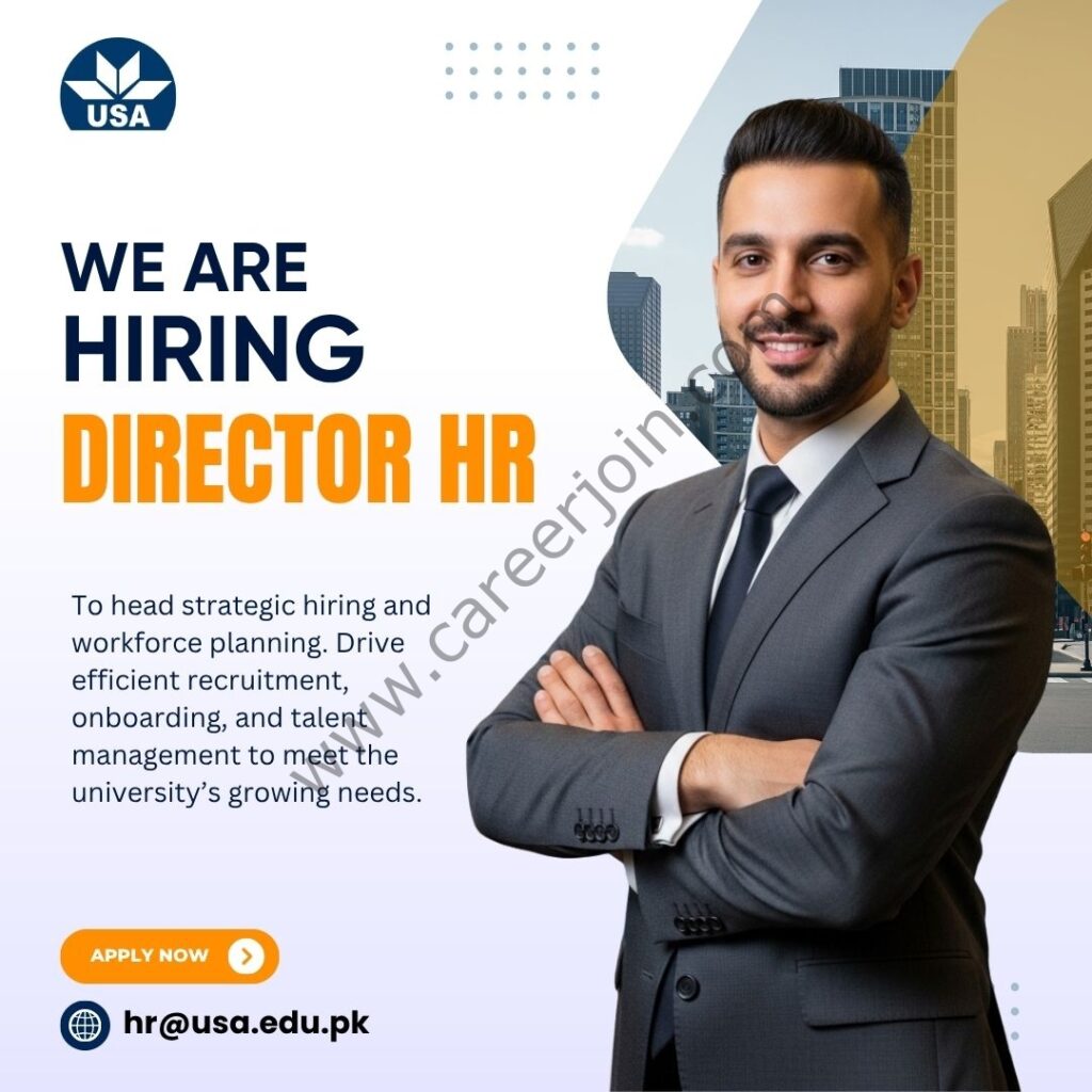 The University of South Asia USA Jobs Director HR 4 USA 1