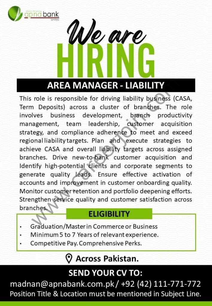 APNA Microfinance Bank