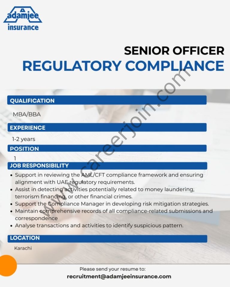 Adamjee Insurance Company Jobs November 2025 6 Adamjee 2 768x960 1