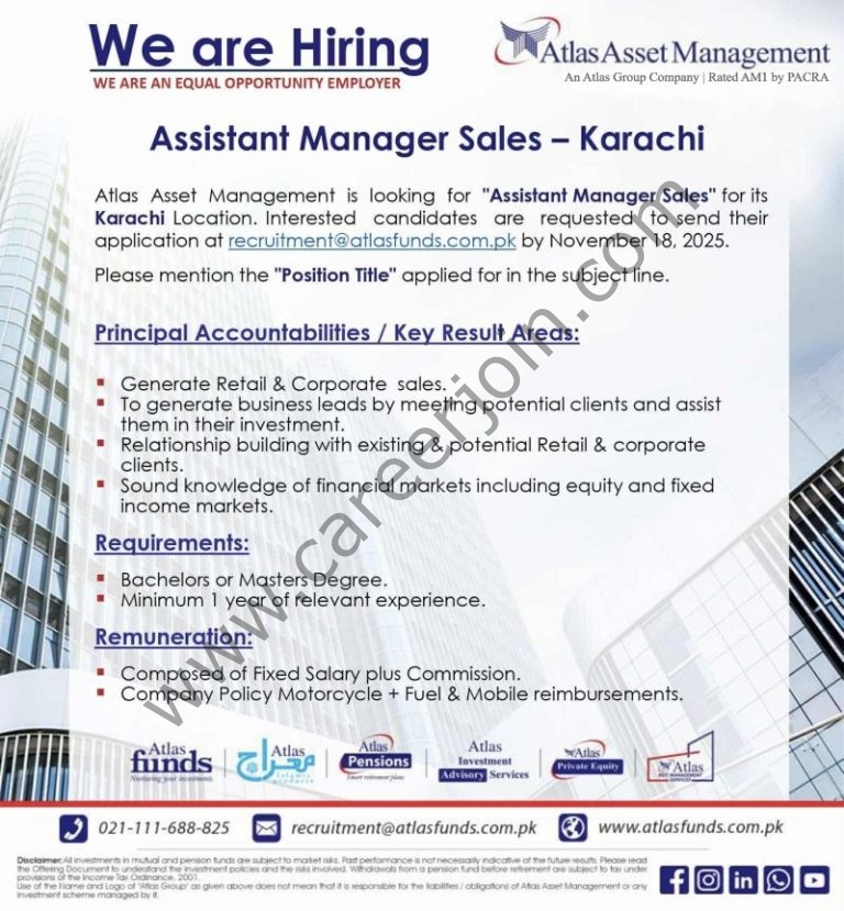 Atlas Asset Management Jobs Assistant Manager Sales 4 Atlas Asset 768x829 1