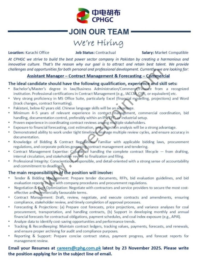 China Power Hub Generation Company CPHGC Jobs 3 China Power Hub 768x1033 1