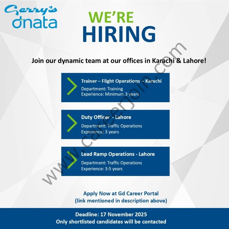 Gerry’s dnata Jobs November 2025 4 Gerry Dnata