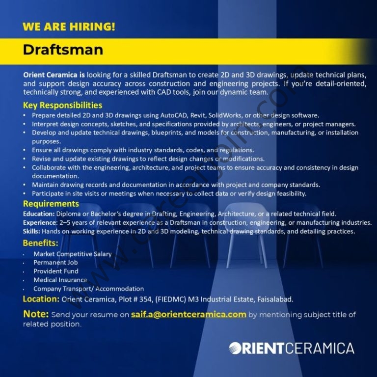 Orient Ceramica Jobs Draftsman 4 Orient Ceramics 3 768x768 1