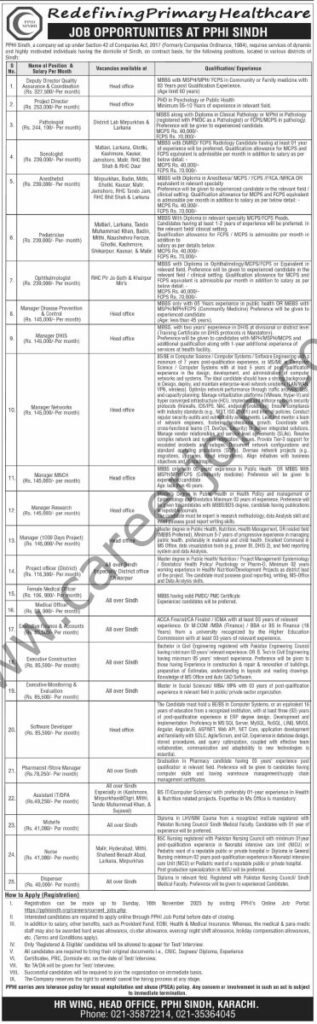 PPHI Sindh Jobs 02 November 2025 Dawn 372x1200 1