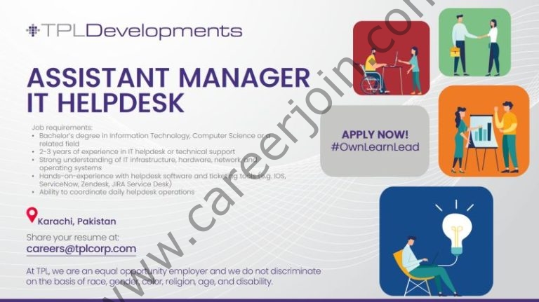 TPL Developments Jobs Assistant Manager IT Helpdesk 4 TPL Developments 768x431 1