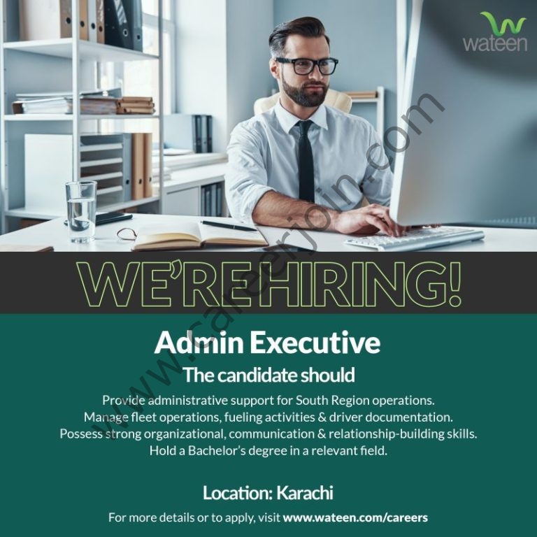 Wateen Telecom Limited Jobs Admin Executive 4 Wateen Telecom 768x768 1