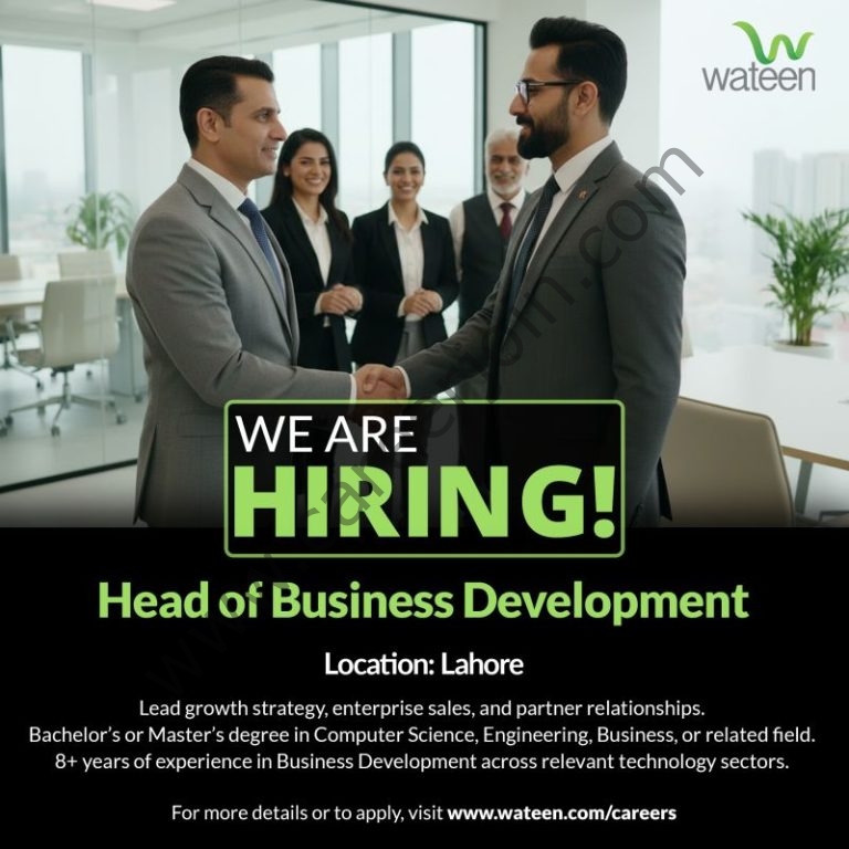 Wateen Telecom Limited Jobs Head of Business Development 4 Wateen Telecom 1 768x768 1